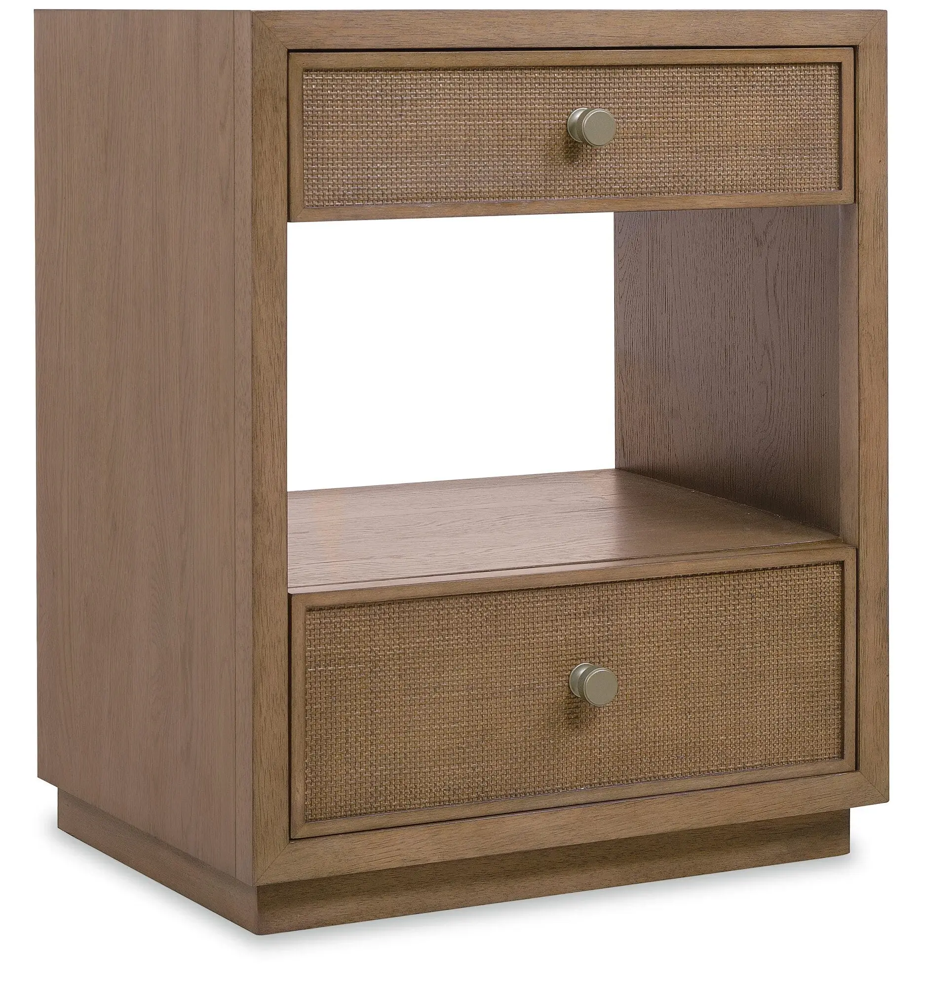 31ed1430eec88bdb4f0c03bc0566a099 Sonnet Two-Drawer Nightstand - Image 1