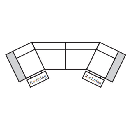 4 seater conversation sofa
