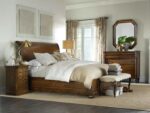 Archivist King Sleigh Bed withLow Footboard - Image 3
