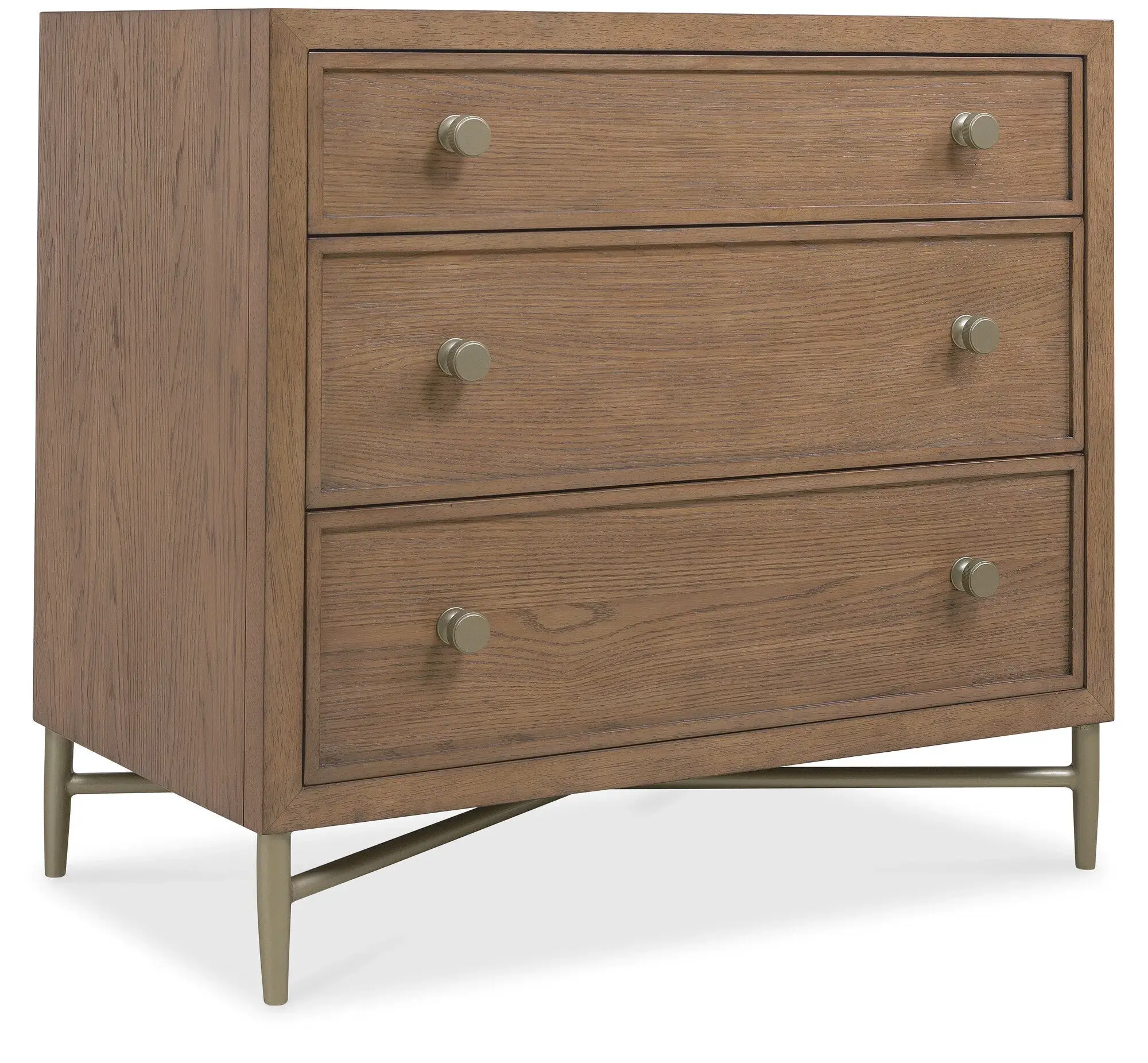 631613c76a4c6f1dff38069f8e3b7d60 Sonnet Three-Drawer Nightstand - Image 1