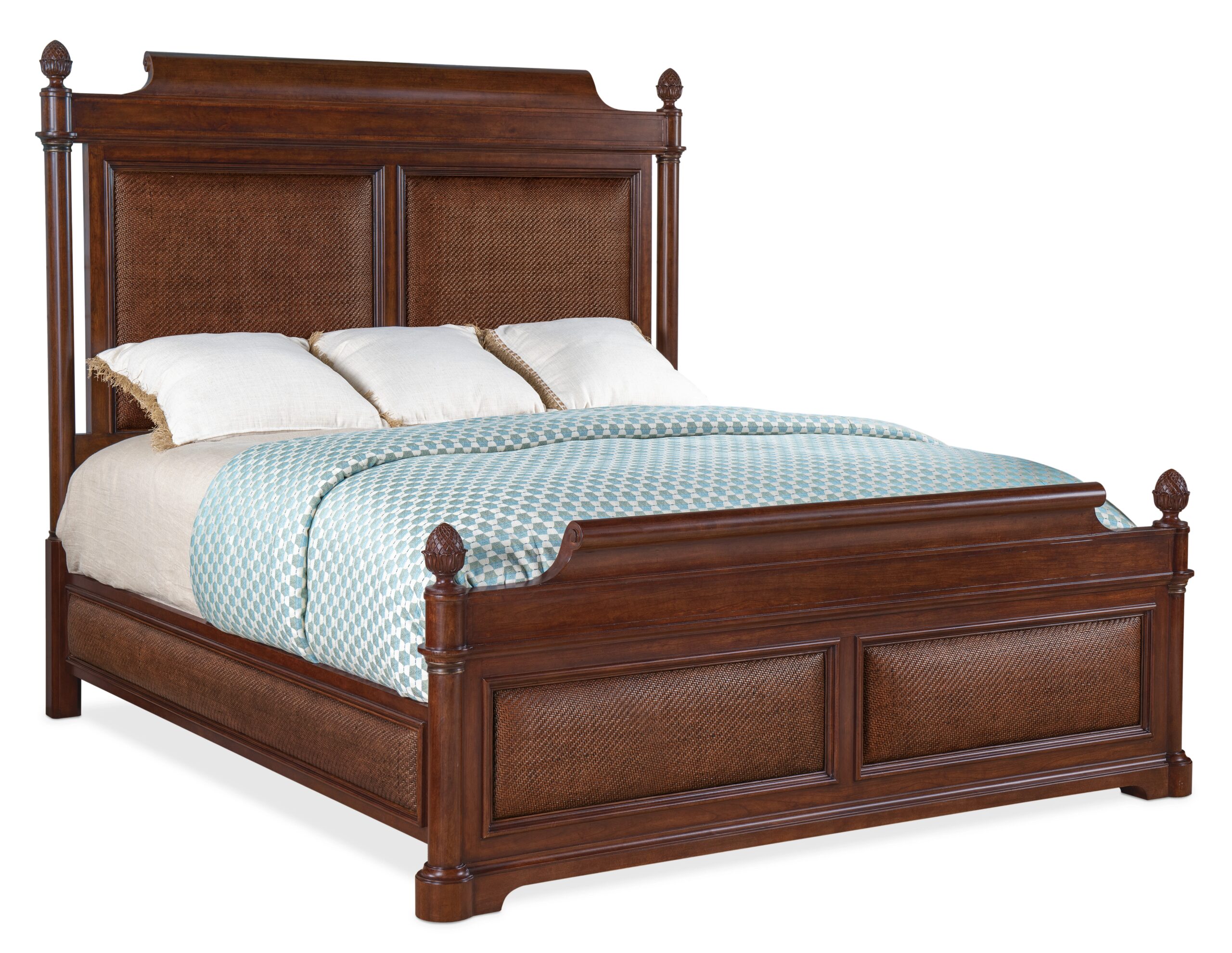 6e1c1c1d6384ab04757548fb107b4ad6 Charleston King Panel Bed - Image 1