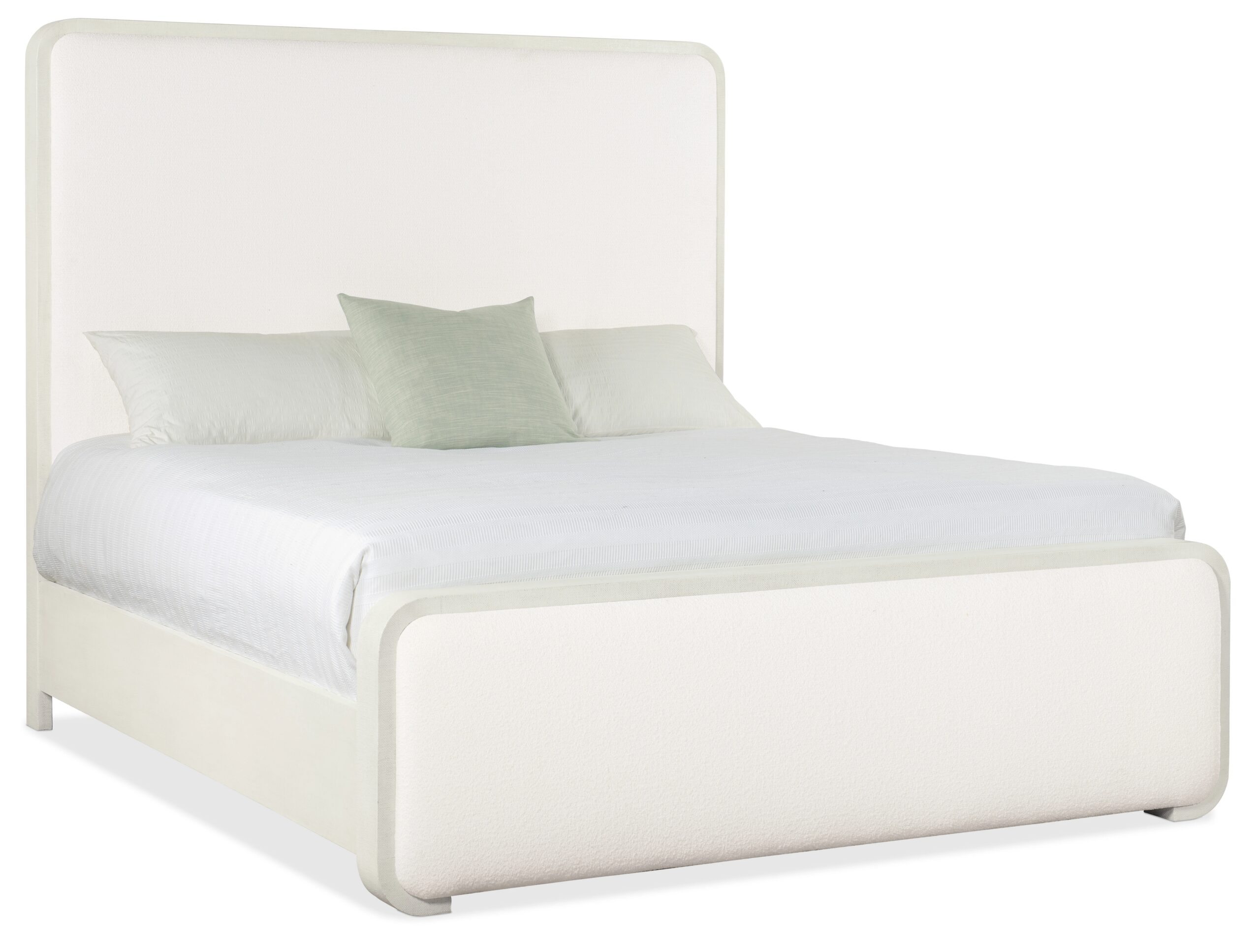 7d3203d3734c7cb5bed7528f84eb563f Serenity Ashore Cal King Upholstered Panel Bed - Image 1