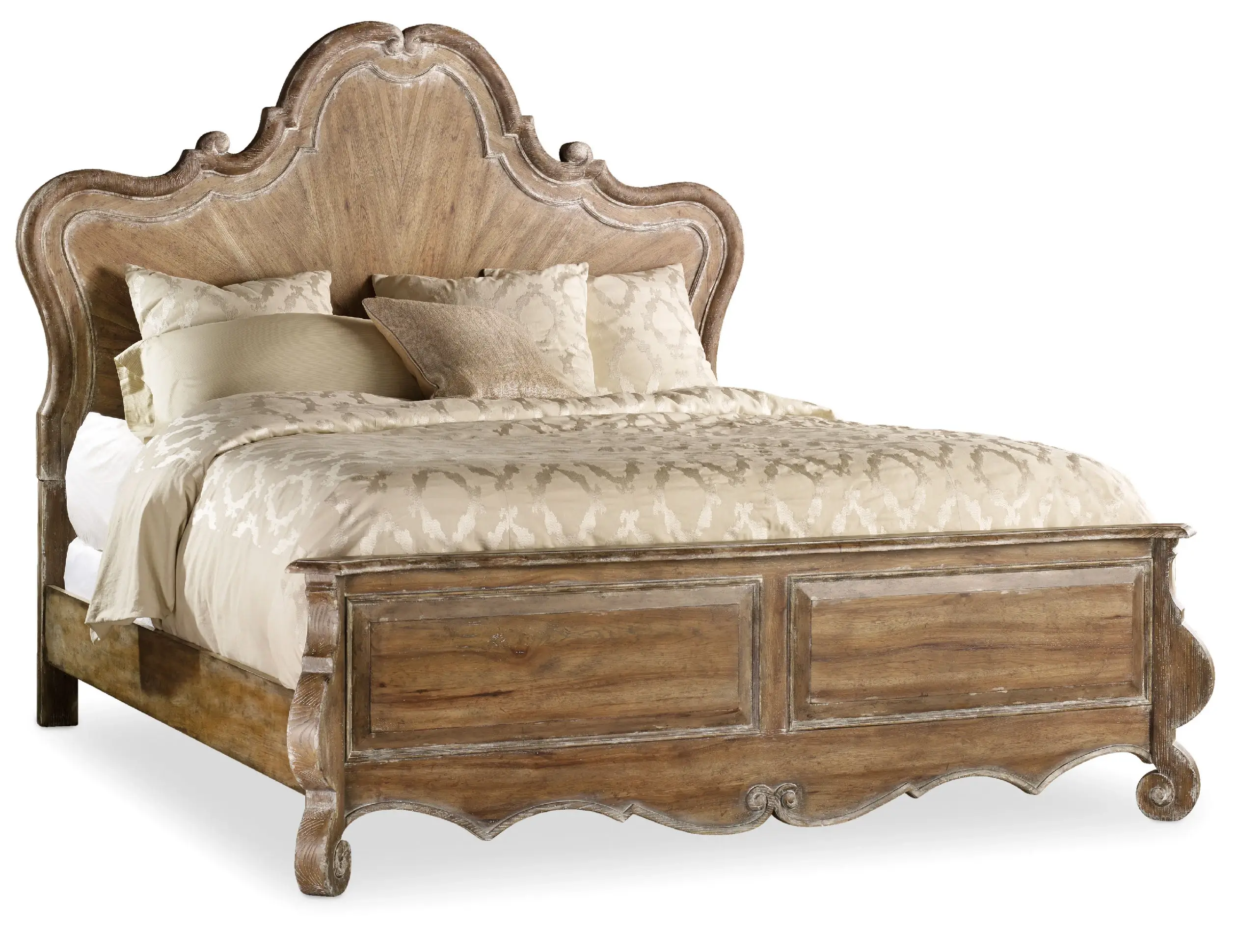 8016a4ce86e33cce83e76f281ef0ef33 Chatelet California King Wood Panel Bed - Image 1