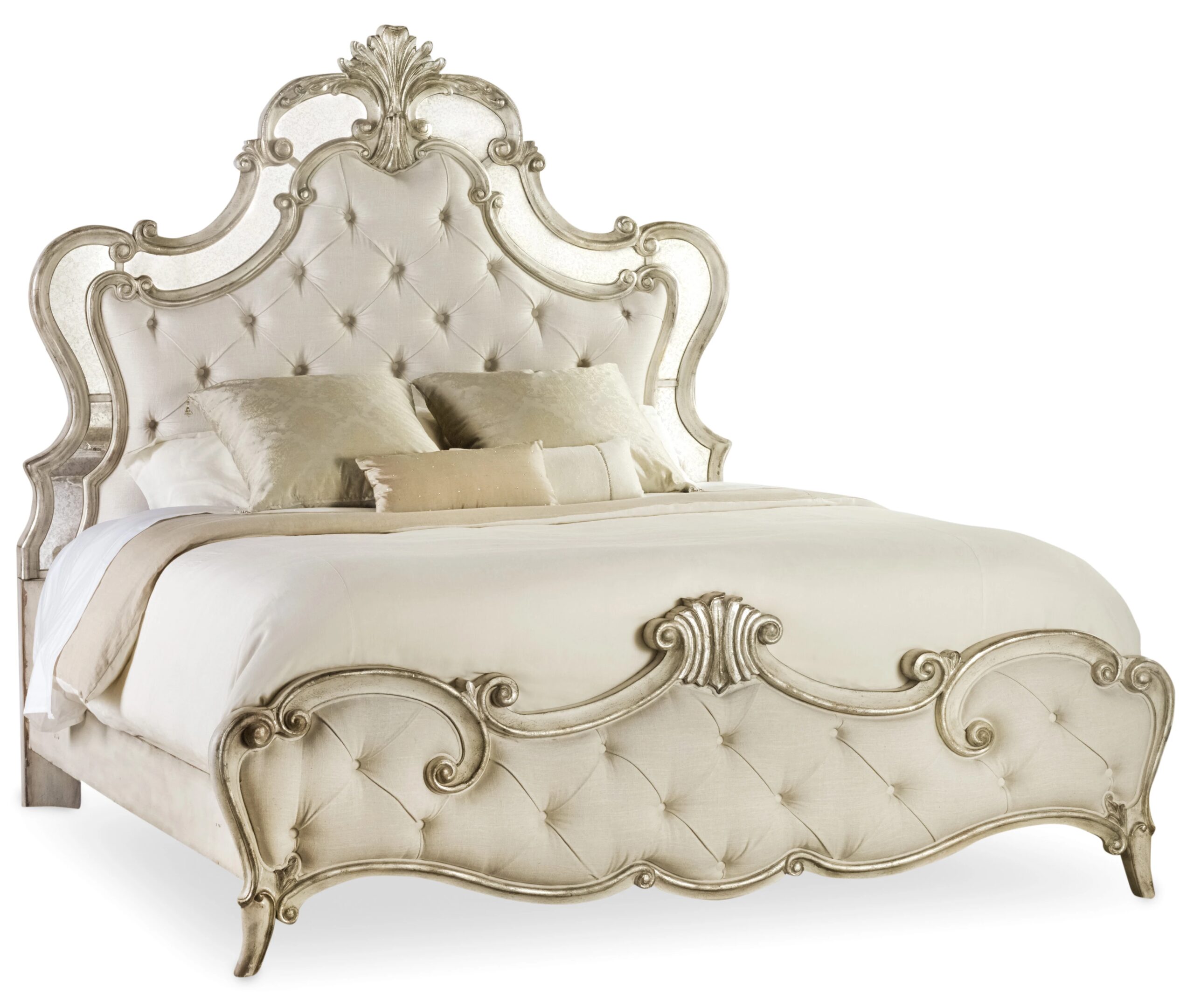 81b04dda7ee1edfddd2da7829f1f66e5 Sanctuary California King Upholstered Bed - Image 1