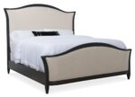 Ciao Bella King Upholstered Bed- Black