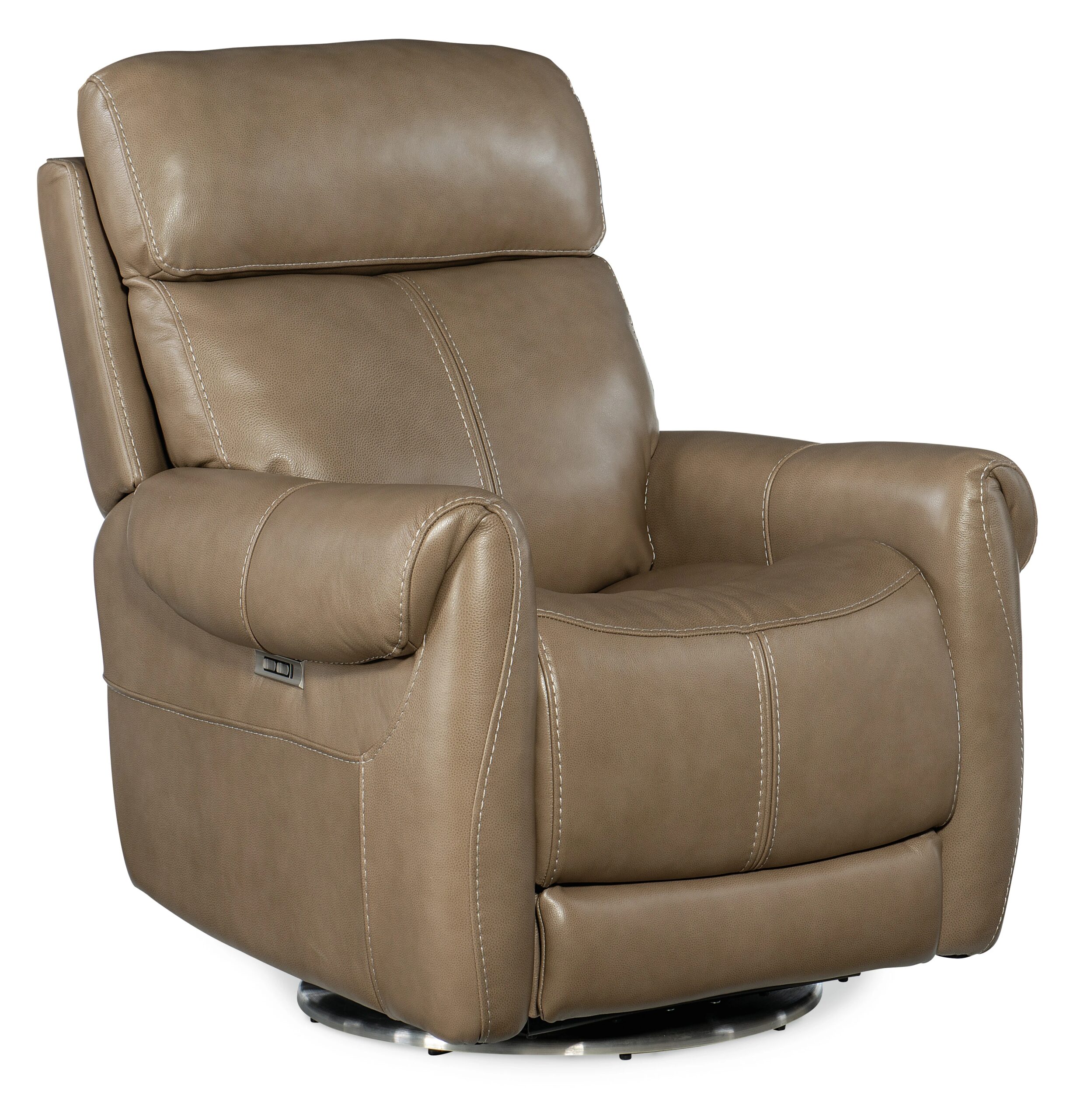 9d94a30d6cc356b593c468bc8120b12c Sterling Swivel Power Recliner with Power Headrest - Image 1