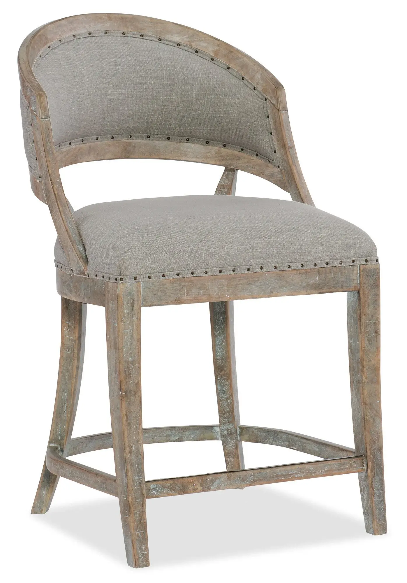 b8034fe5f0178f52561a3a3c6613be96 Boheme Garnier Barrel Back Counter Stool - Image 1