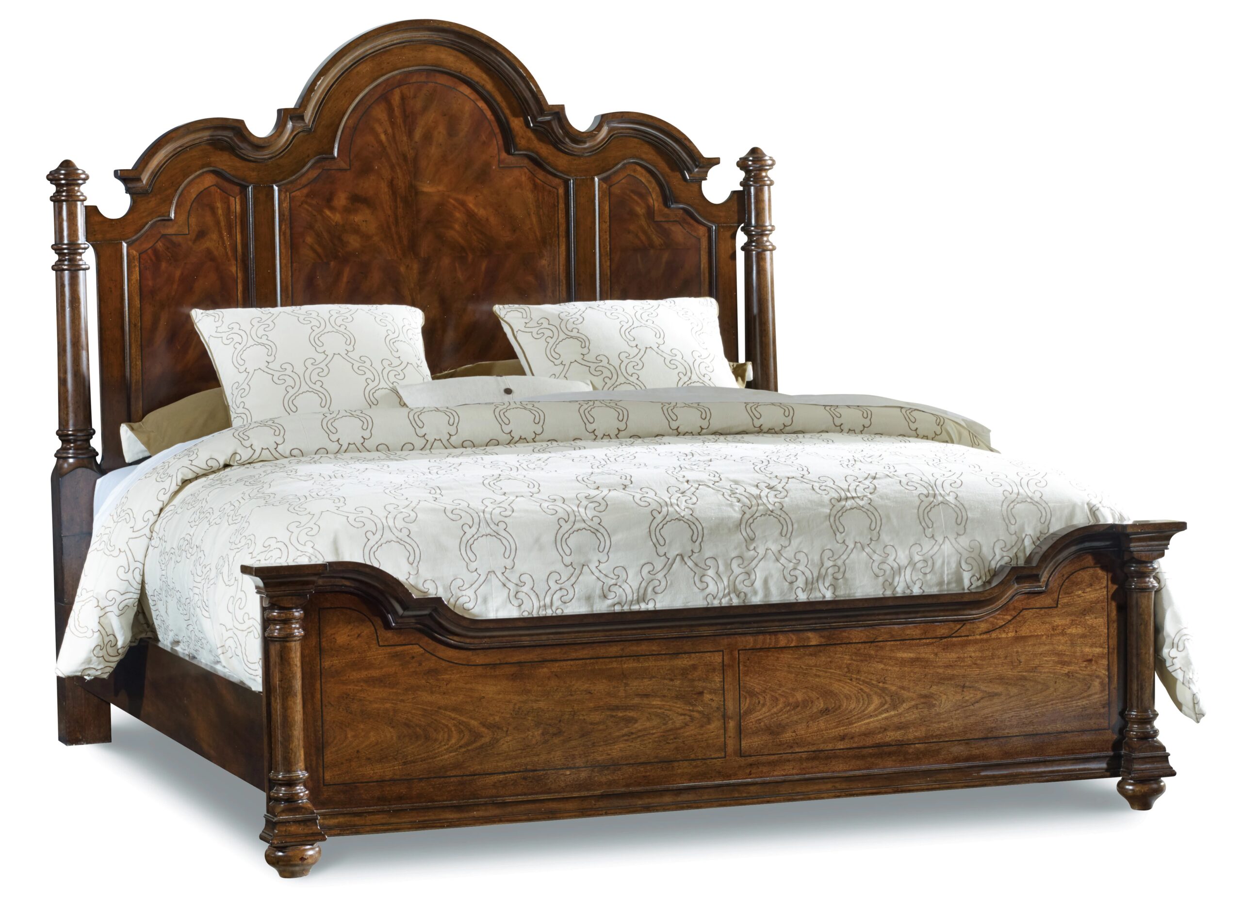 c1d40c3bbdc1a1e1a67fd0ced14c991f Leesburg Queen Poster Bed - Image 1