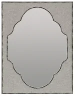 Boheme Nourmand Linen Wrapped Mirror
