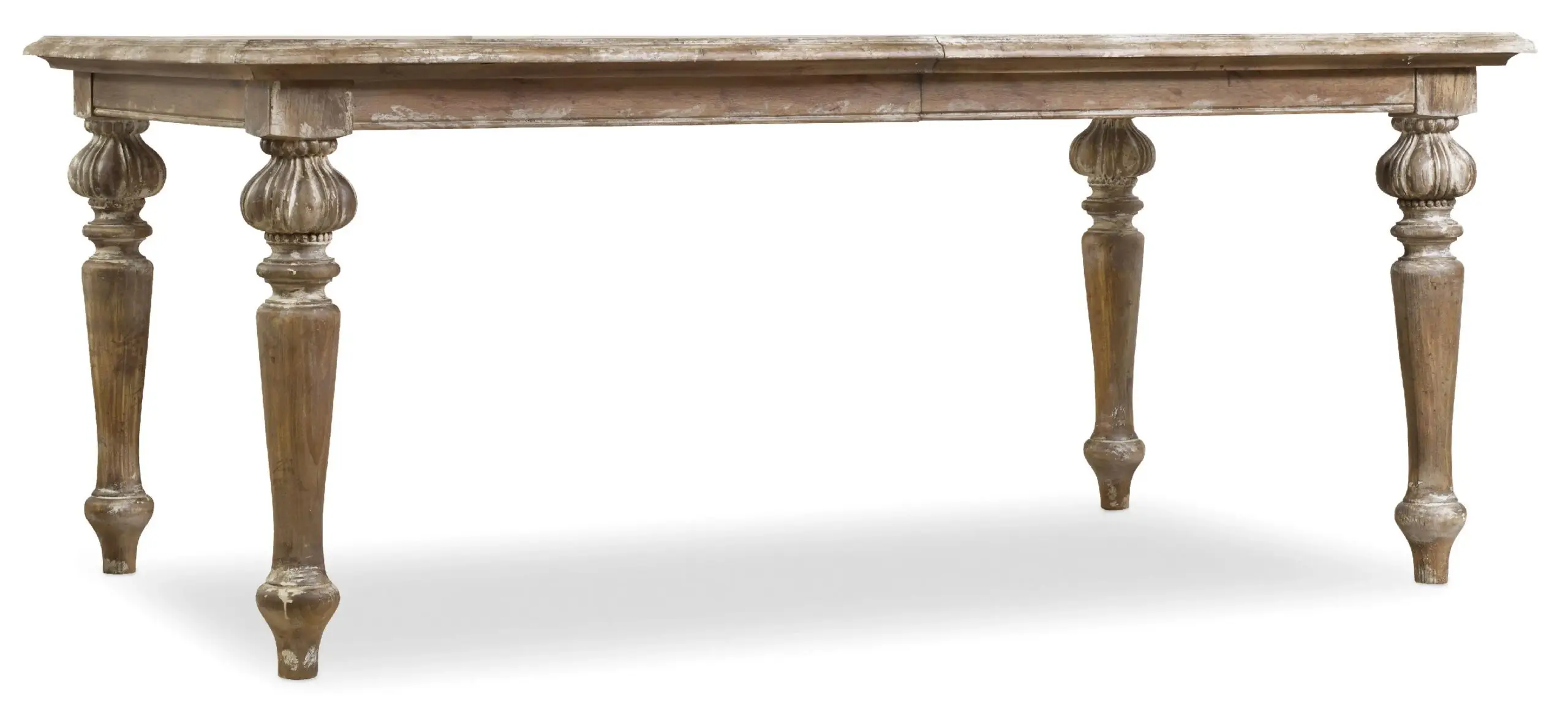db9c4be1f31db3ebf962226d613a8a8a Chatelet Rectangle Leg Dining Table with Two 18'' Leaves - Image 1