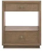 Sonnet Two-Drawer Nightstand - Image 4