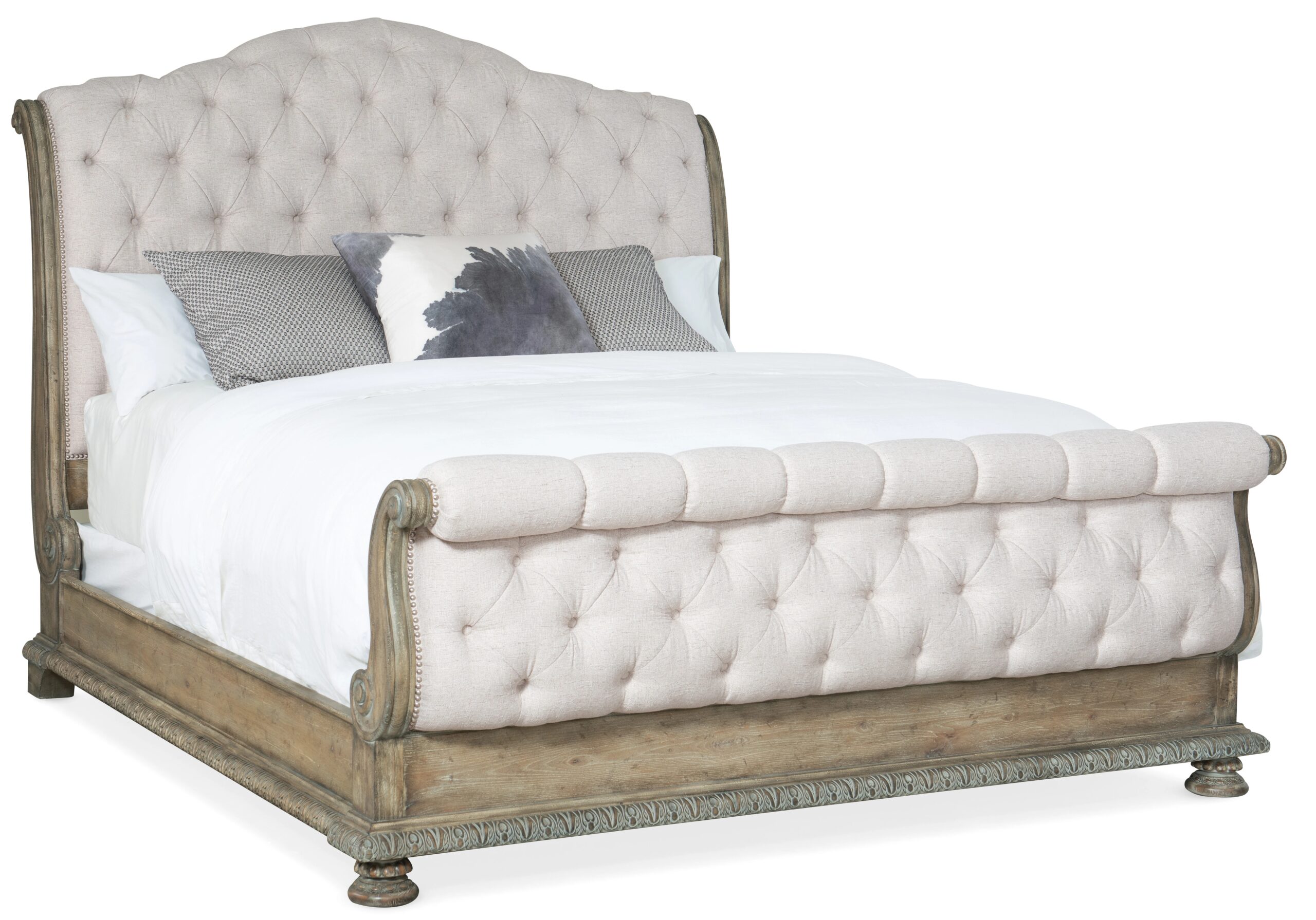 fded42b354e9a106735e91023f0e0756 Castella King Tufted Bed - Image 1