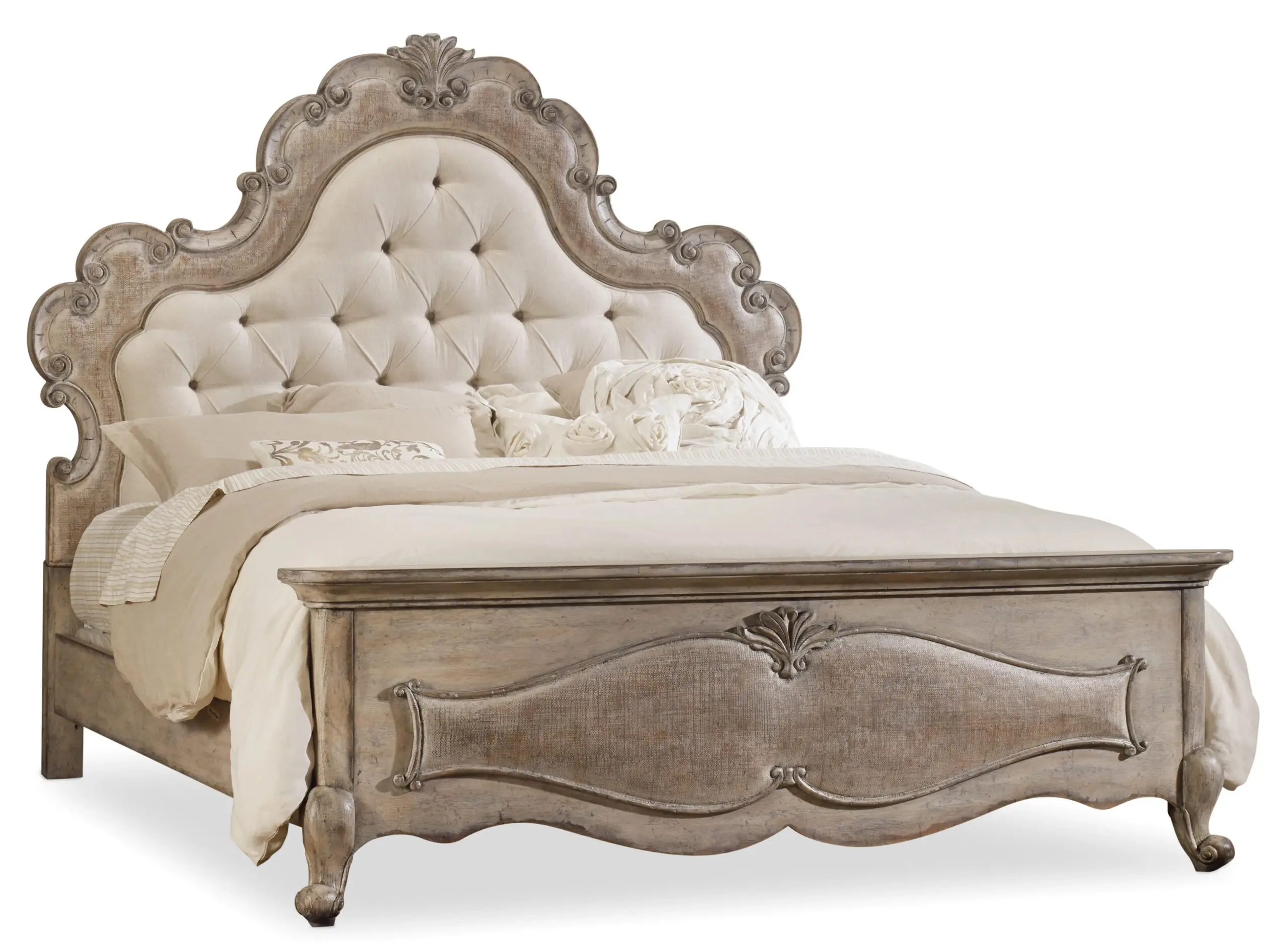 ff9690e963e862dd9c8622db54908538 Chatelet Queen Upholstered Panel Bed - Image 1