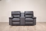 design & recline harper sectional sofa