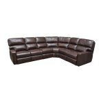 design & recline larsen sectional sofa