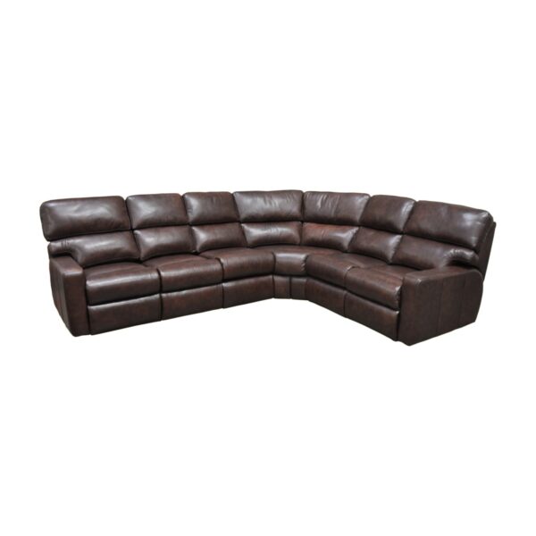 design & recline larsen sectional sofa