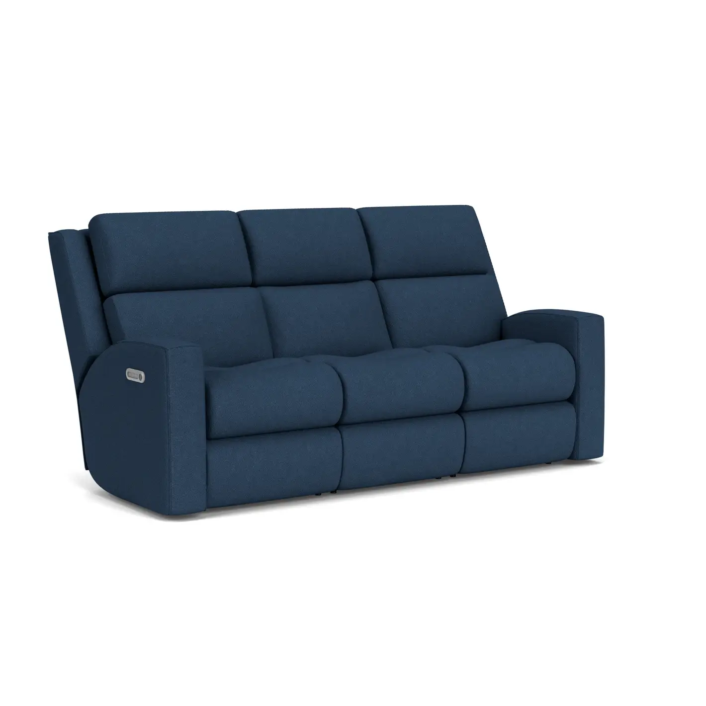 36dd4d736daaf168f3185ba52030b686 Score Fabric Power Reclining Sofa with Power Headrests & Lumbar - Image 1