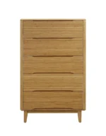 currant five drawer high chest