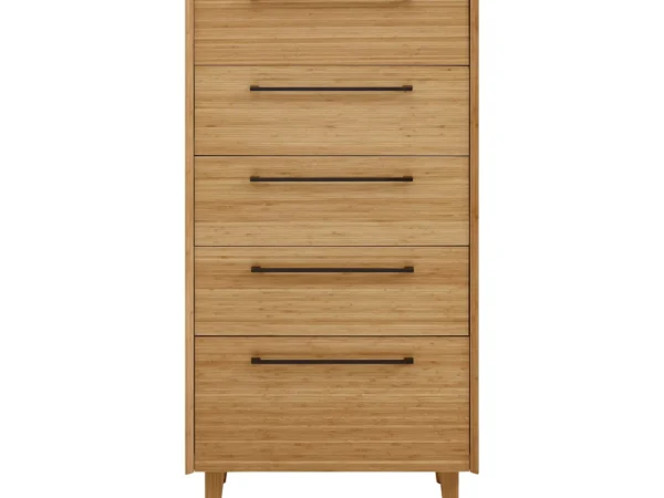 sienna five drawer high chest