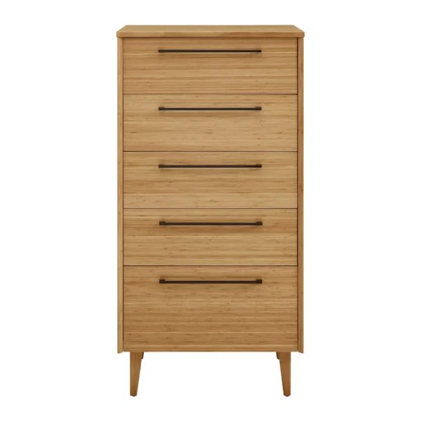 sienna five drawer high chest