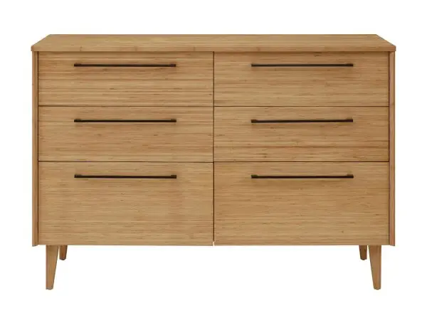 sienna six drawer double dresser
