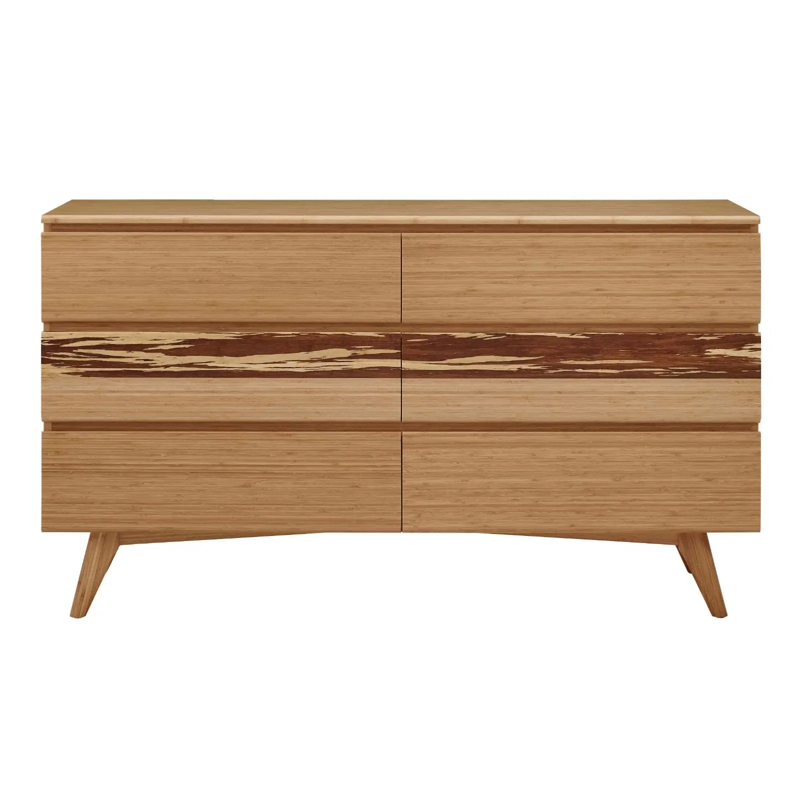 azara six drawer double dresser