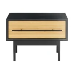 santa cruz 1 drawer nightstand