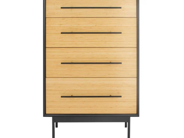 santa cruz 4 drawer high chest