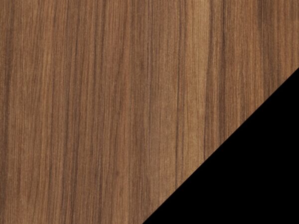 natural walnut & black bdi finish sequel