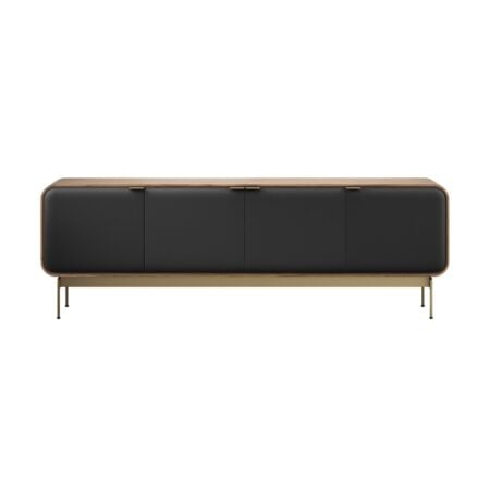 plume media + storage 8079 quad media cabinet