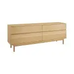 monterey 4 drawer double dresser