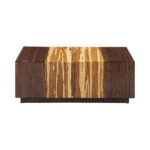 azara cube coffee table