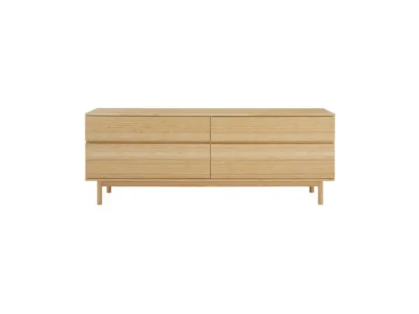 monterey 4 drawer double dresser