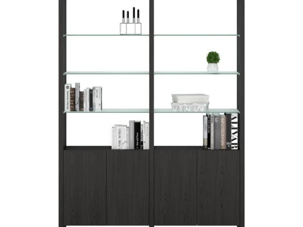 linea 580022 2 shelf system | 64" wide