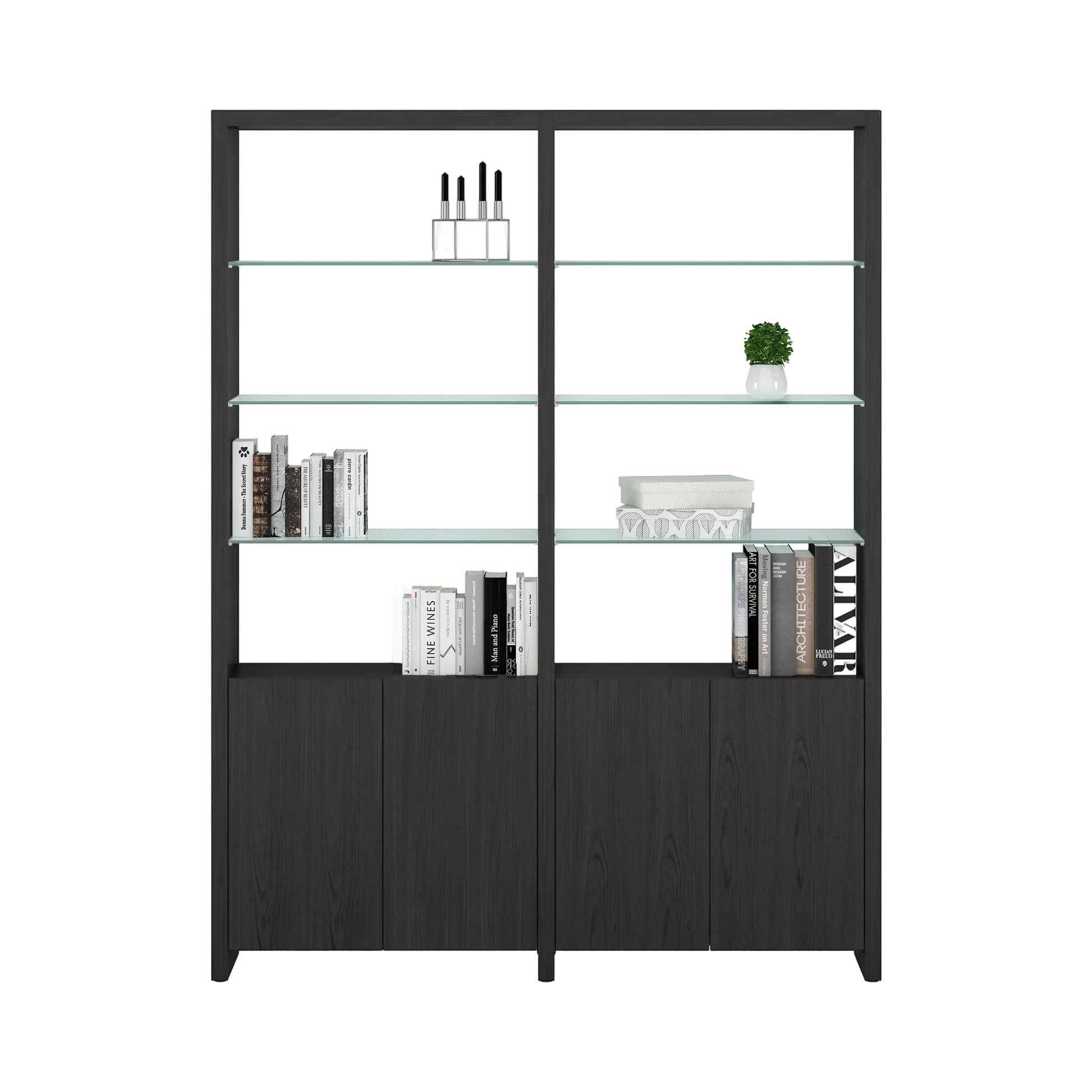 linea 580022 2 shelf system | 64" wide