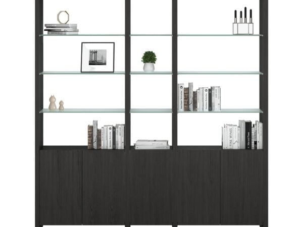 linea 580212 3 shelf system | 81" wide