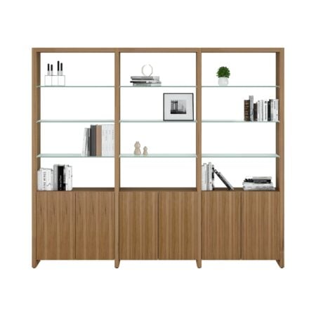 linea 580222 3 shelf system | 96" wide