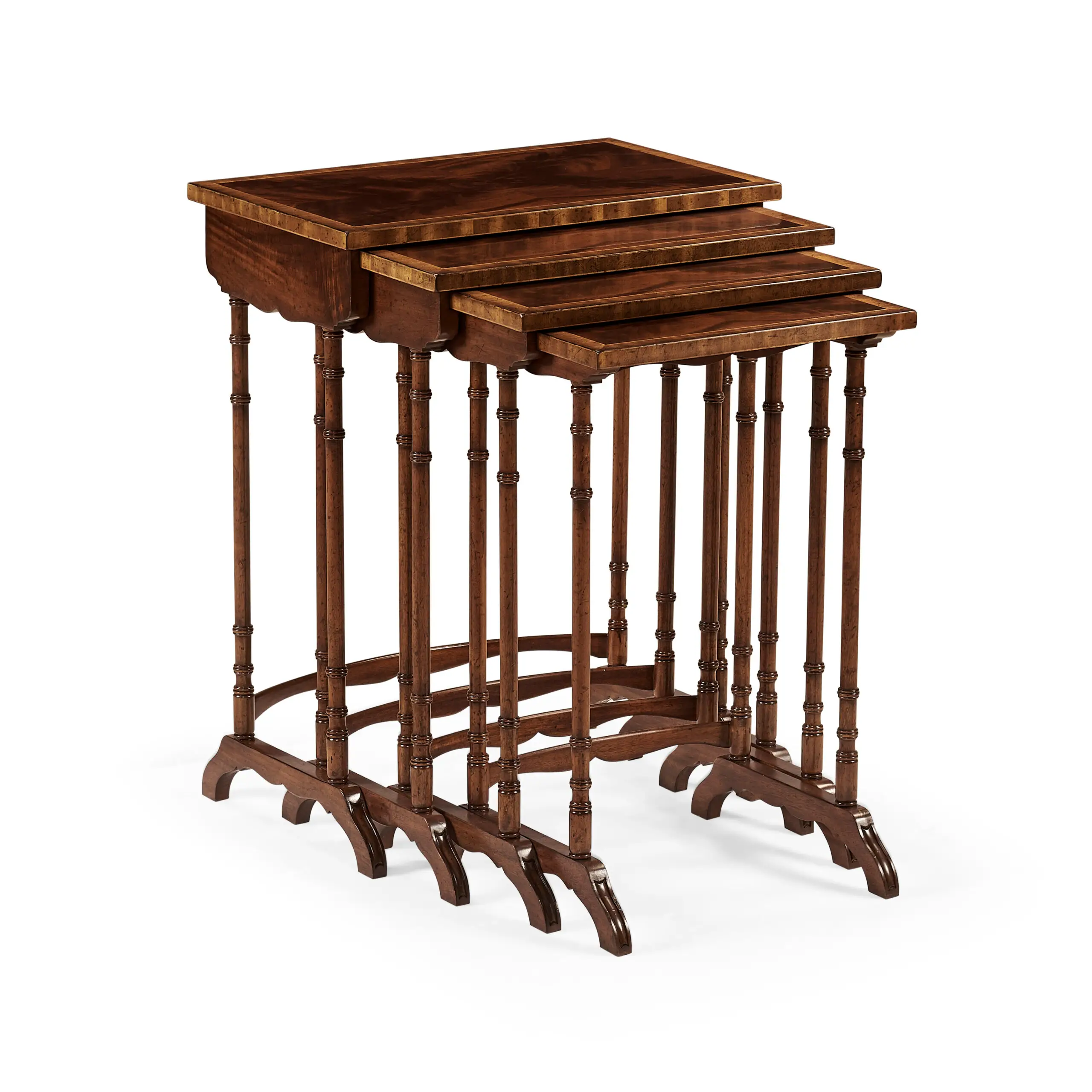 regency mahogany nesting tables regency mahogany nesting tables