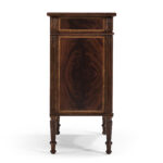 buckingham mahogany chest of drawers with concave profile