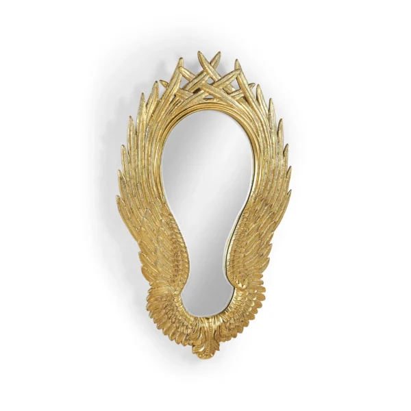 classical "winged" wall mirror