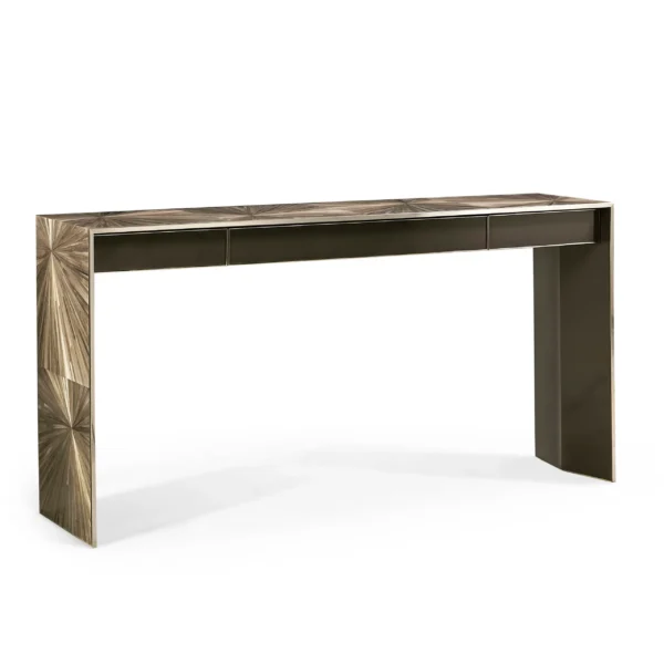 terra waterfall console table