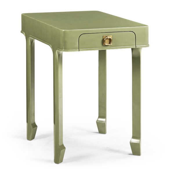 polly avo rectangular end table