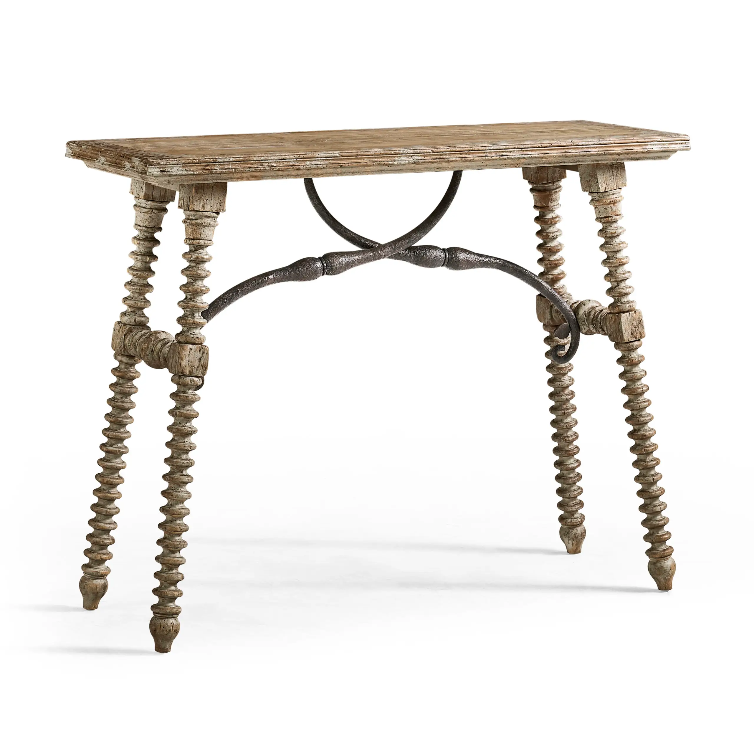 caldera turned leg console table caldera turned leg console table