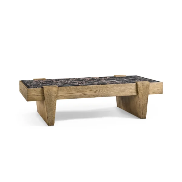 echo canyon marble rectangular cocktail table
