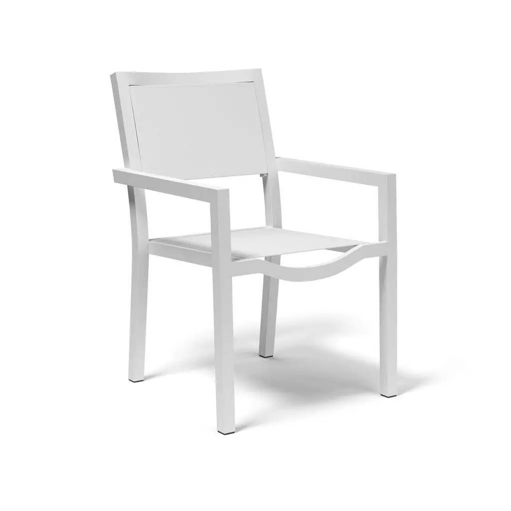 46fac22df1e440403b2ced0c9ea69842 Naples Stackable Sling Dining Chair - Image 1