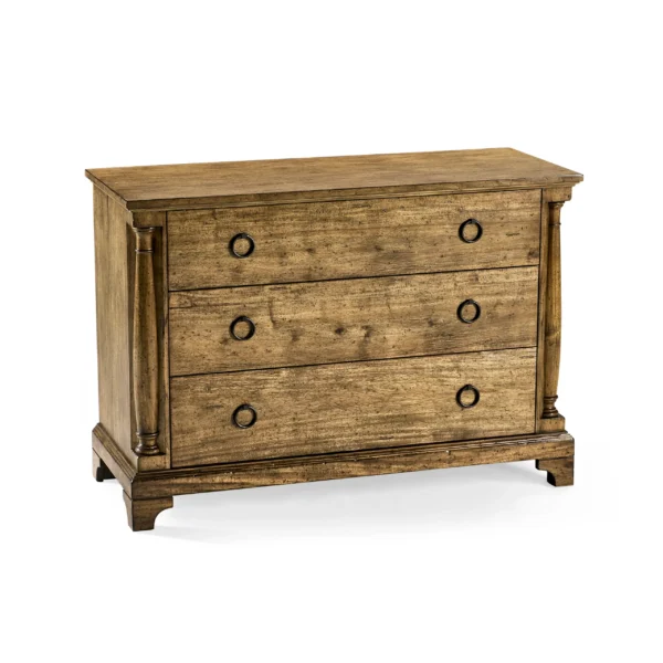 casual accents large chest of drawers