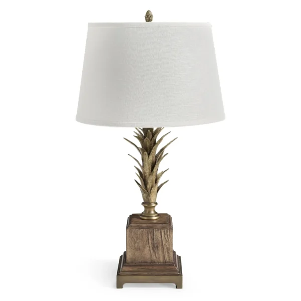 palm leaf table lamp