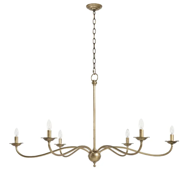 palm court chandelier