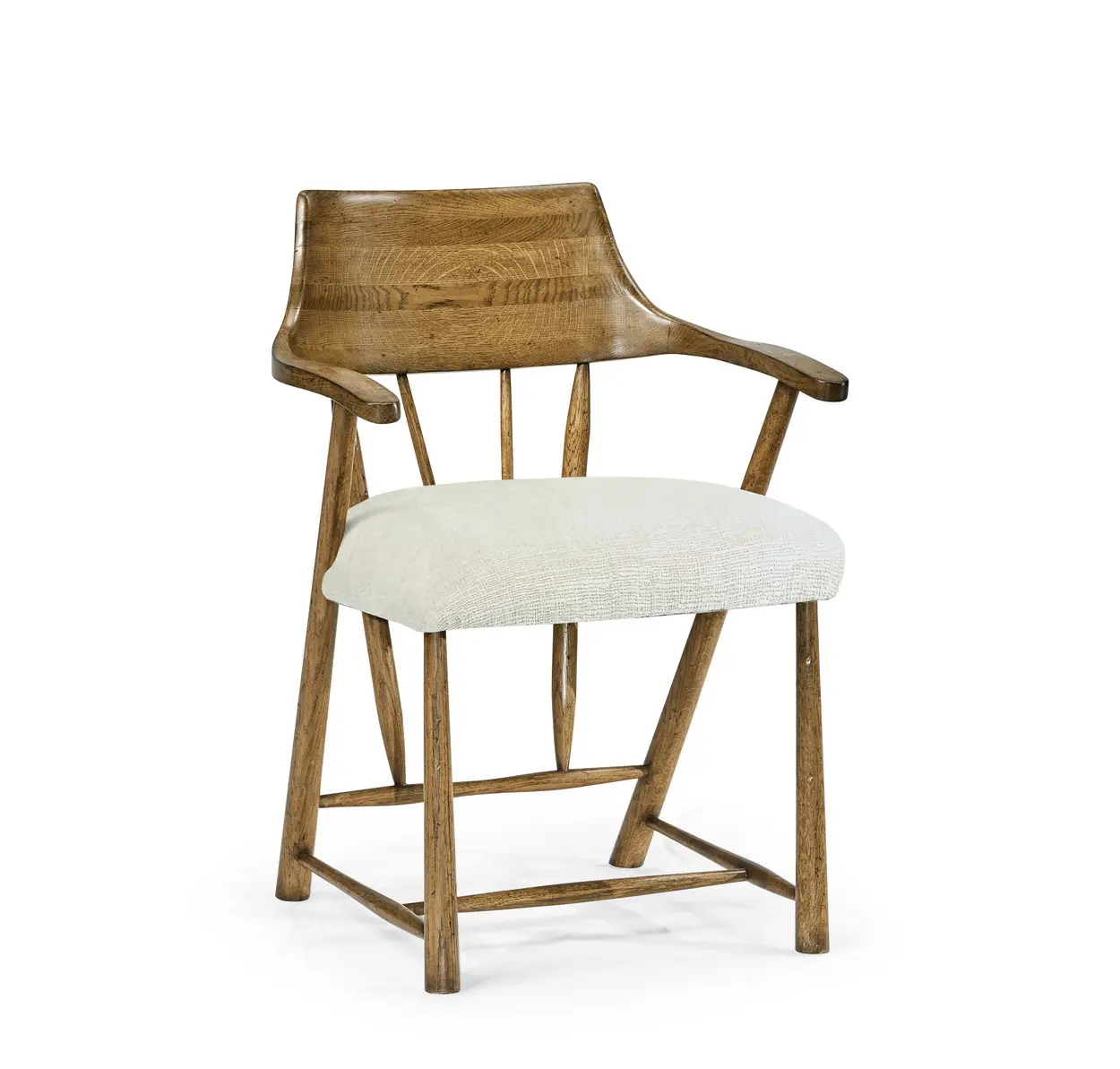casual medium driftwood captains chair casual medium driftwood captains chair