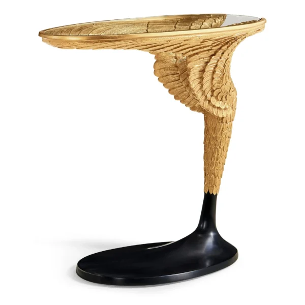 empire style winged sofa table